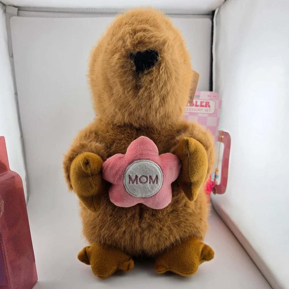 Celebrate‎ Mothers Day Squirrel Plush With Mom Flower Socks And Tumbler Set